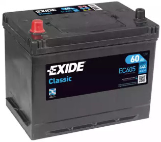 Аккумулятор (EXIDE: EC605)